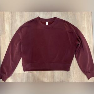 Lululemon Perfectly Oversized Cropped Crew *Softstreme